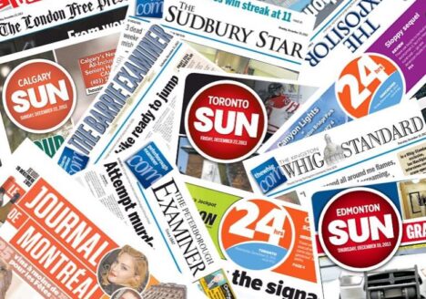 Sun Media newspapers.JPG